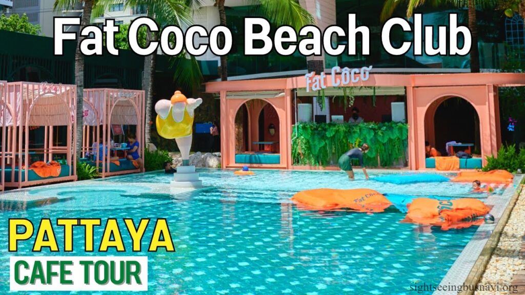 วันนี้เราขอแนะนำแลนมาร์คใหม่ใจกลางพัทยา นั่นคือร้าน Fat Coco Beach Club Pattaya ใครไปพัทยาทุกคนควรพักที่นี่ เท่ เก๋ มุมถ่ายรูปเยอะเยอะมาก